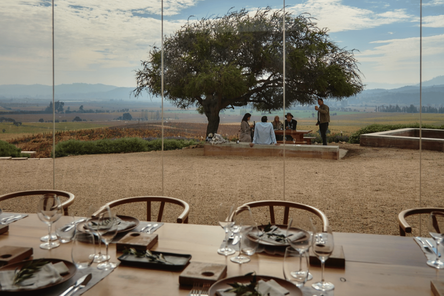 Brindis en el Valle, un viaje por Casa Bosque