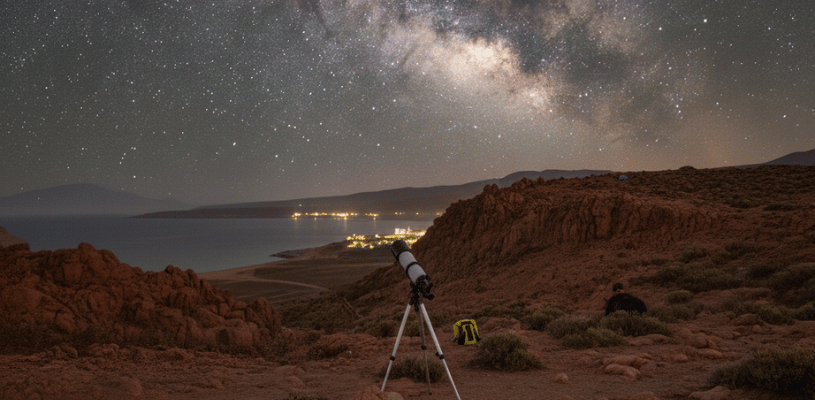 Expedición Astronómica en Caleta del Cobre
