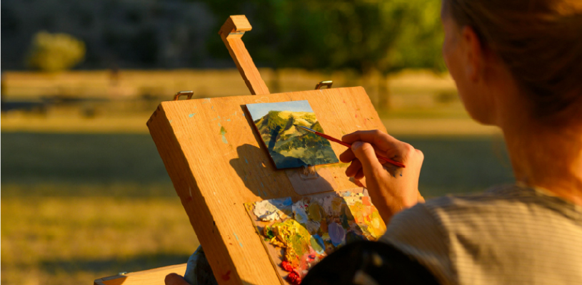 Taller de pintura junto a Gonzalo Losada
