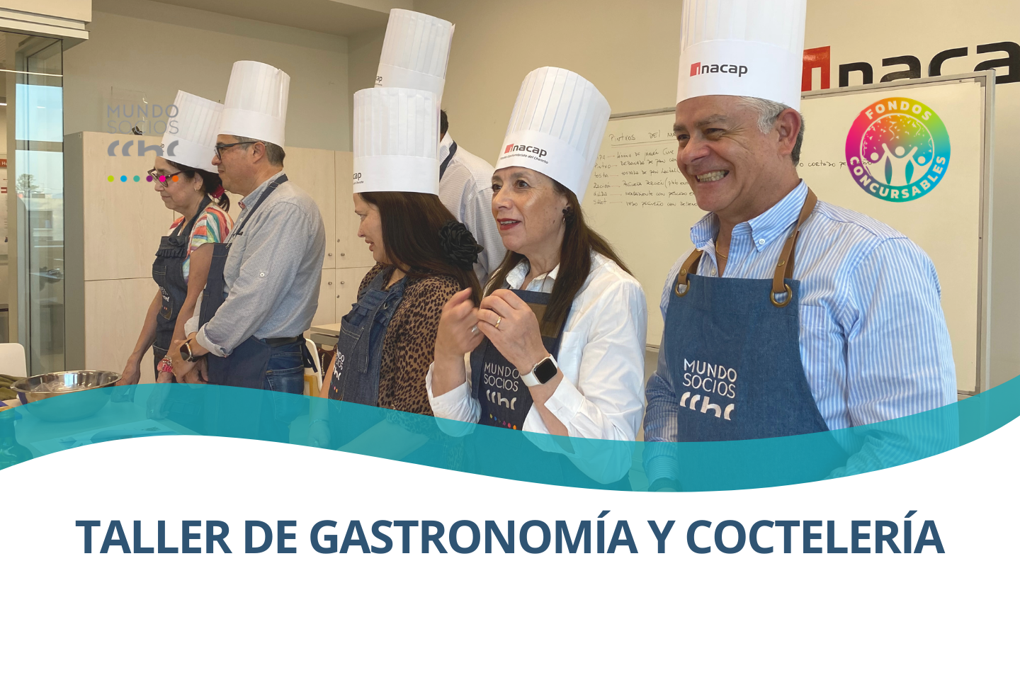 Taller de gastronomía y coctelería